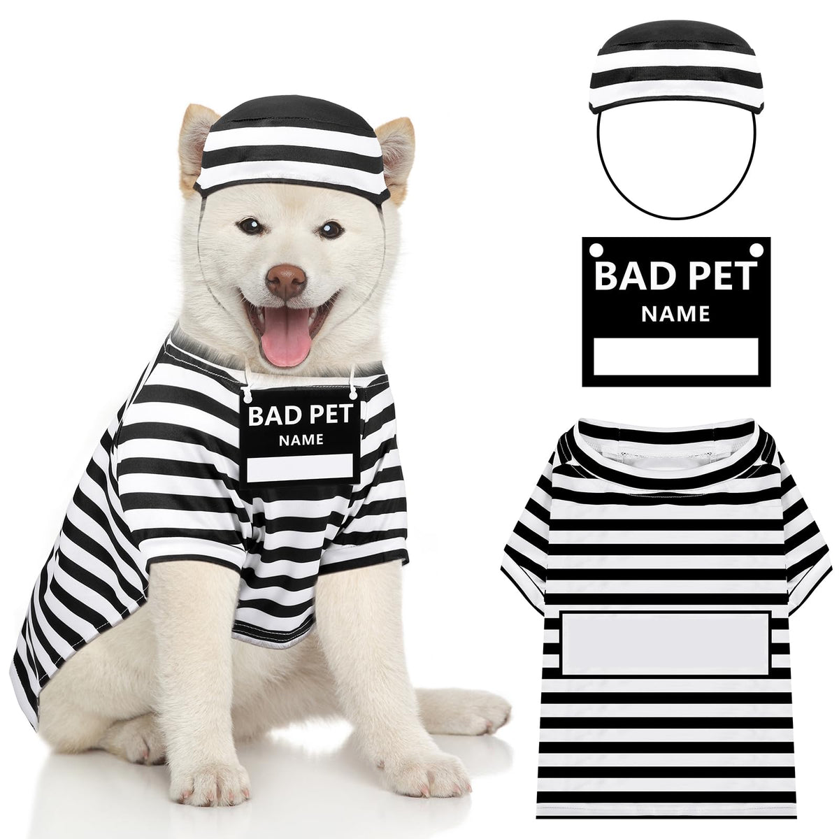 Pooch Penitentiary Costume Kit for Dogs